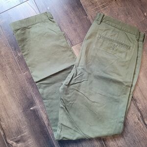 J Crew Olive Chinos